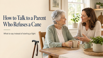 How to Talk to a Parent Who Refuses a Cane