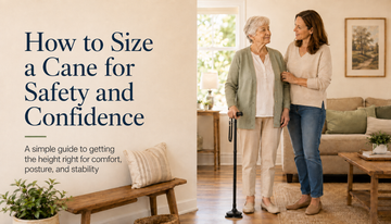 How to Size a Walking Cane Correctly