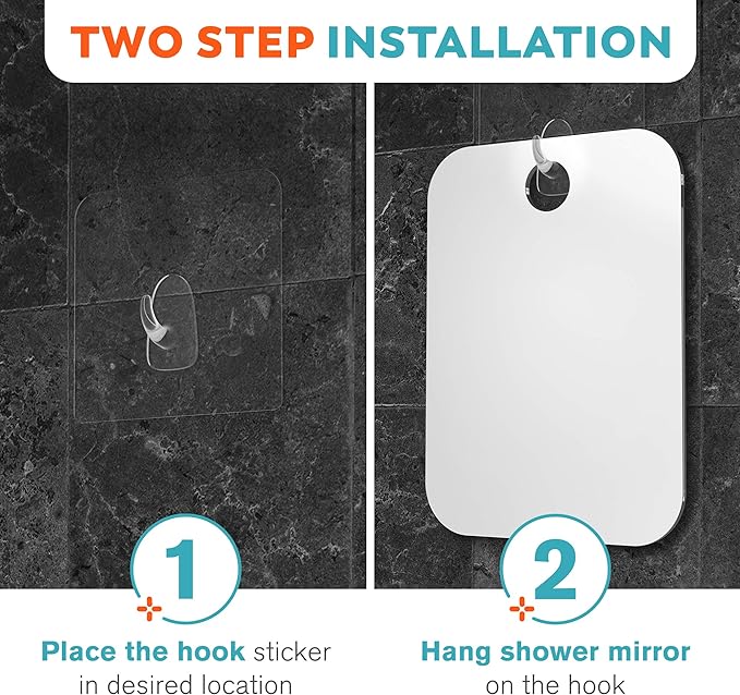 Fogless Shower Mirror
